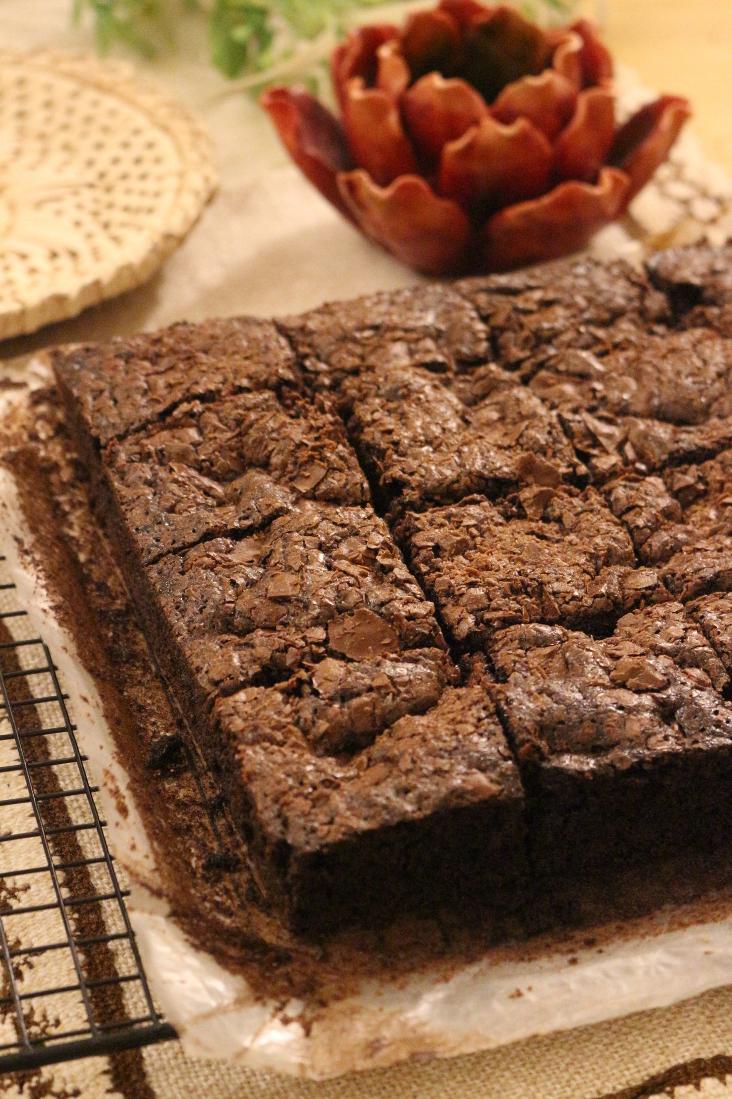 Classic Fudgy Chocolate Brownie