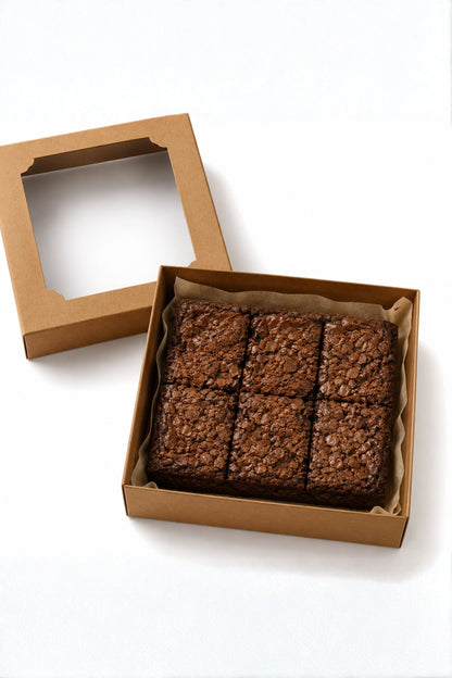 Classic Fudgy Chocolate Brownie