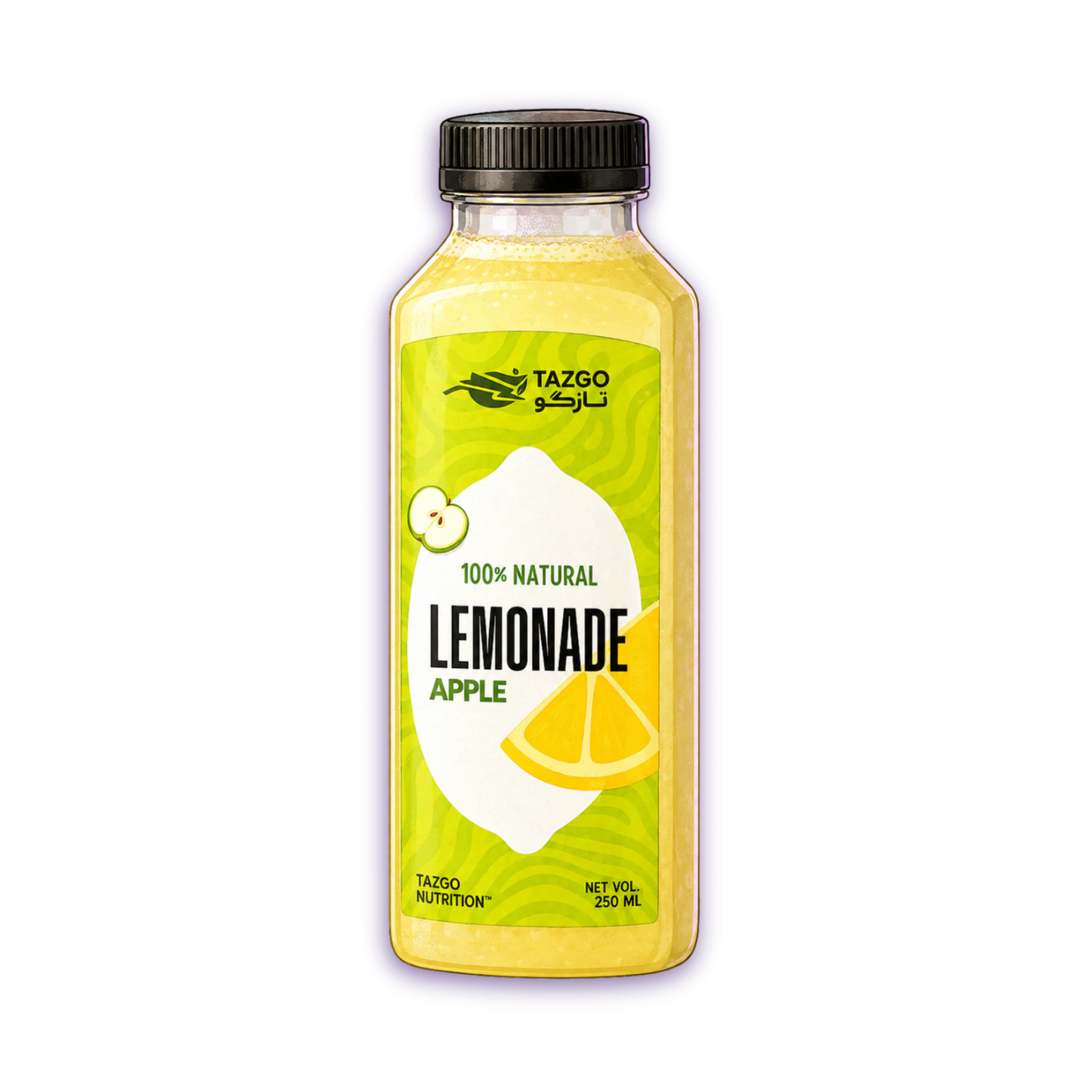 Bottle of Tazgo Apple Lemonade