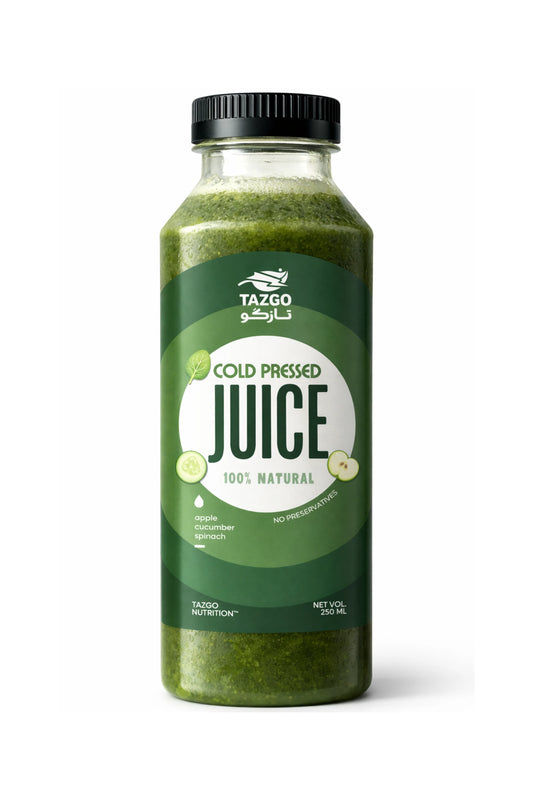 Apple Cucumber Spinach Cold Pressed Juice | Refreshing & Natural Drink