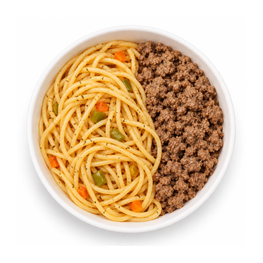 Beef Spaghetti Bowl