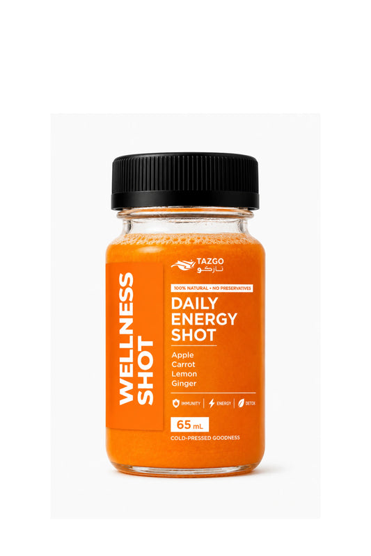 Apple Carrot Lemon Ginger Wellness Shot